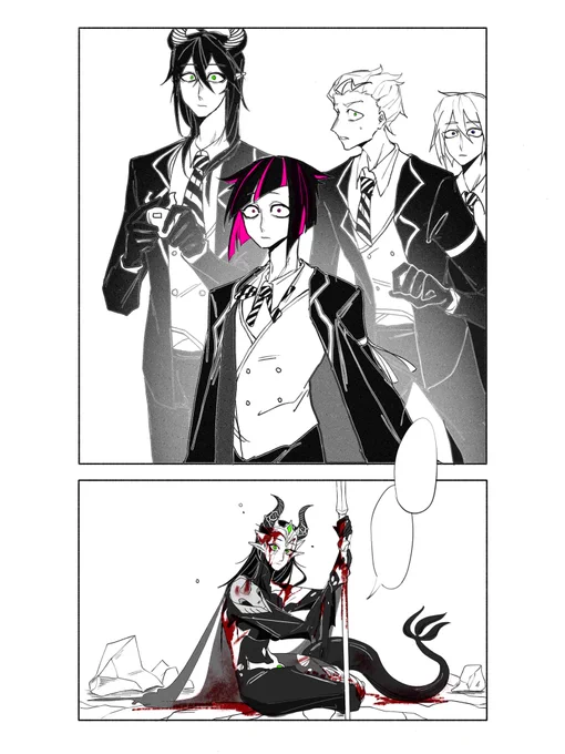 A little manga that I gave up before.#twstファンアート 