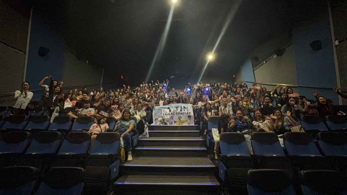 atintarlac_'s tweet photo. Isang kampay para sa mga laban ng Mahalima at A’tin 🫶🏻

Thank you for joining us today, A’tin Tarlac! ‘Til next events ✨💙

@SB19Official #SB19PagtatagTheDocumentary 
#ATCPagtatagDocuViewingParty https://t.co/gbmeUbS1SU