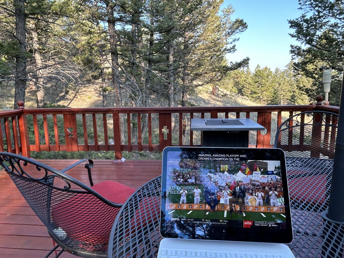 Little football on the mountain