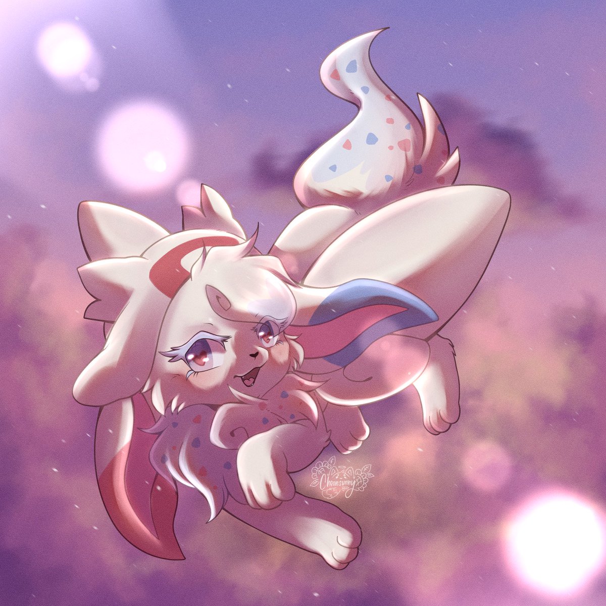 Cheonsunny_'s tweet photo. thank you Torau and GachaWind for tagging me! ( ˶ˆ꒳ˆ˵ ) 

hi, I'm Cheonsa! i do arts with cute, warm and wholesome theme 💜🌻 I don't only draw SAR arts, I also draw my OC and Pokemons! 

tagging my friends to join the train!
@UknowConan
@Blu_nji
@pyrrin https://t.co/oNp15HB5WW