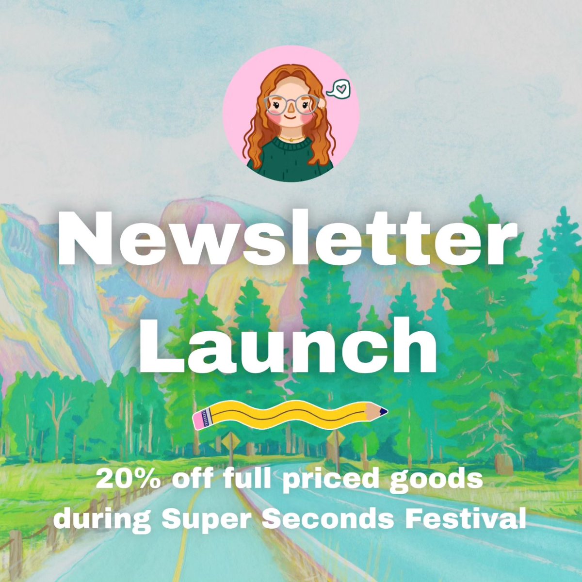 emsartworkk's tweet photo. I have a newsletter!! ๐ค
Sign up via the link in my bio to hear about exciting news, shop and life updates, upcoming markets, and receive discounts ๐ท
My August update will be sent out v. soon, with a sneak peek of my sale items in the SSF! ๐ฅฐ
#superseconds #supersecondsfestival https://t.co/tMq1Osb44D