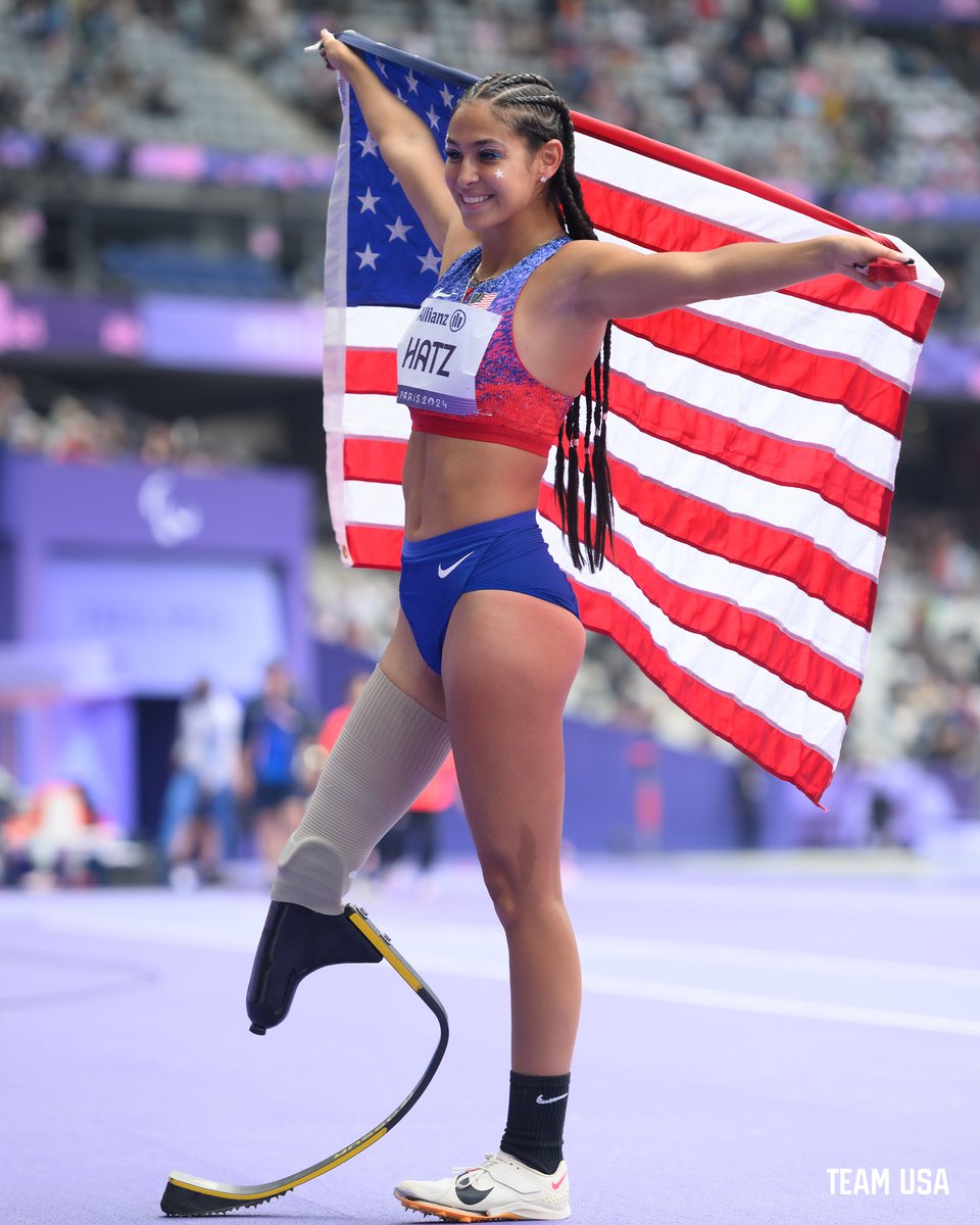 Team USA (@teamusa) on Twitter photo First time Paralympic medalist, <a href="/BeatrizHatz2/">Beatriz Hatz</a> takes it all in π₯Ή
#ParisParalympics First time Paralympic medalist, <a href="/BeatrizHatz2/">Beatriz Hatz</a> takes it all in π₯Ή
#ParisParalympics