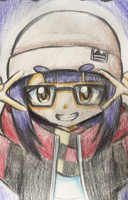 #ゆるキャン の #大垣千明 描いてみました!お誕生日おめでとう! #大垣千明生誕祭 #大垣千明生誕祭2024