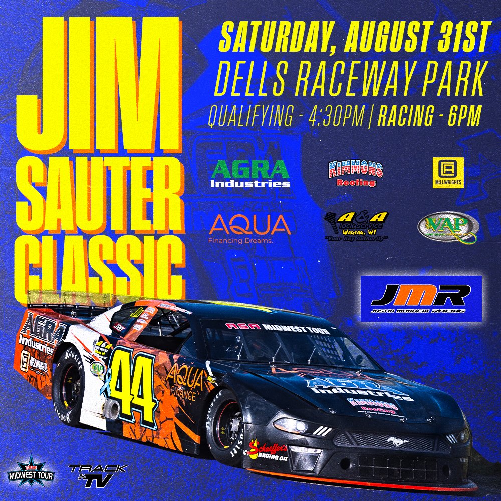 #JimSauterClassic time from #DRP! Every lap is LIVE on TrackTV.com! <a href="/MidwestTour/">Midwest Tour</a>
