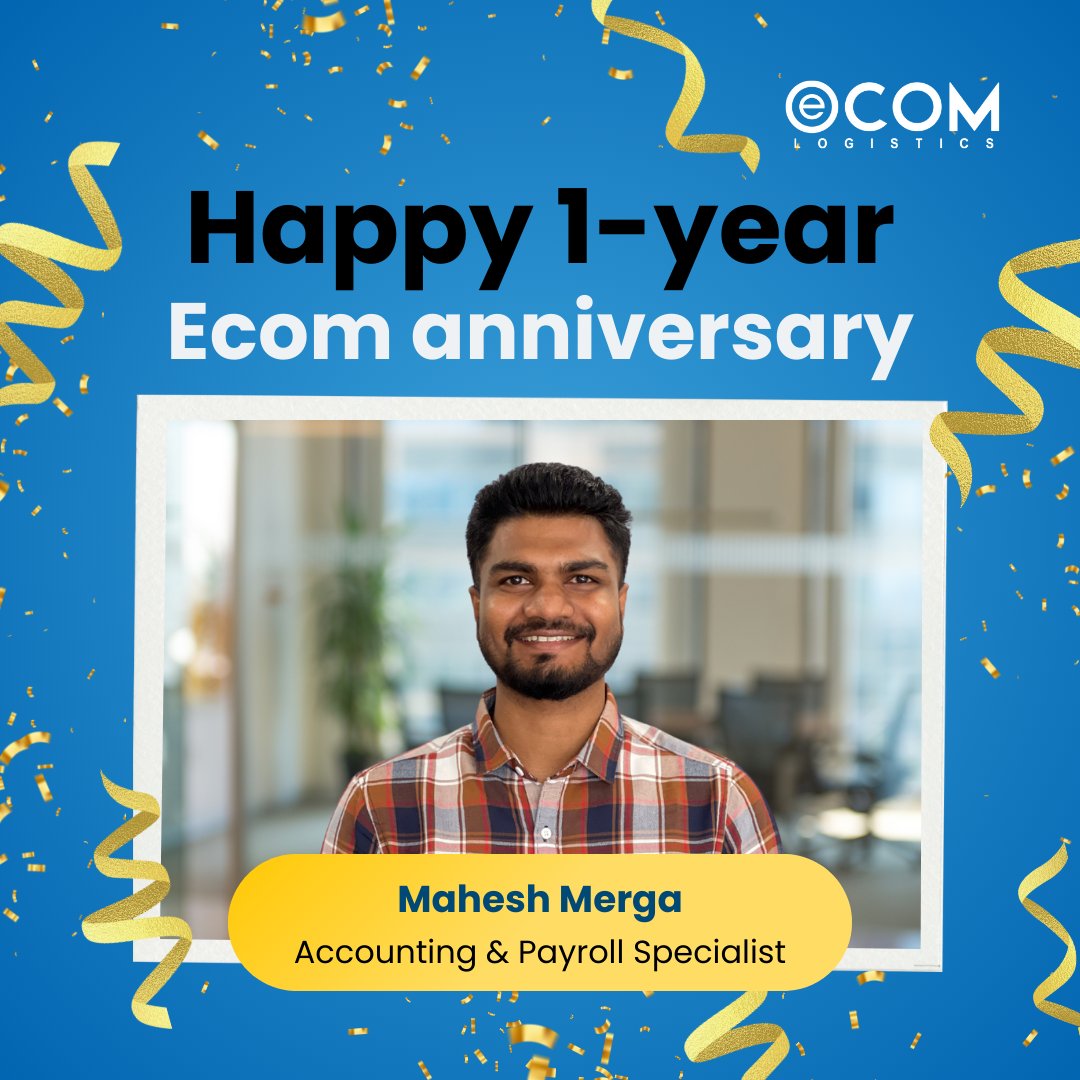 EcomLogisticsCa's tweet image. We are excited to honor the incredible dedication and hard work of four valued members of our Ecom team.

🔗 Interested in becoming a part of Ecom Logistics? Follow us on LinkedIn for updates —link in bio.

#EcomLogistics  #Logistics #Fulfillment #Ecommerce #3PL