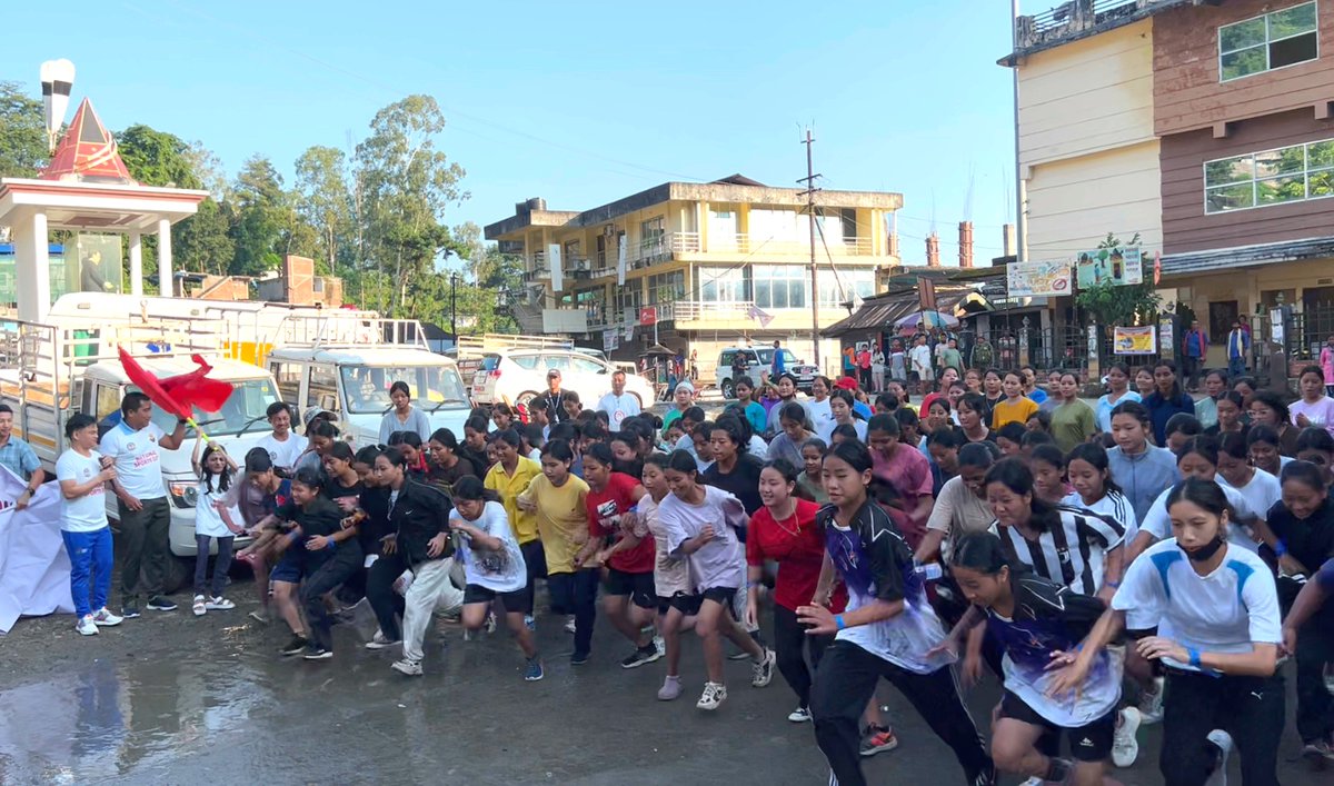 NMongku's tweet photo. Khonsa, Depth of Sports and Youth Affairs Tirap conducted Sports event to marked the National Sports Day held from 29th to 31st August @PemaKhanduBJP @KentoJini @SportsDept_GoAP @OfGoap @MyGovArunachal https://t.co/Ne31ihAnaL