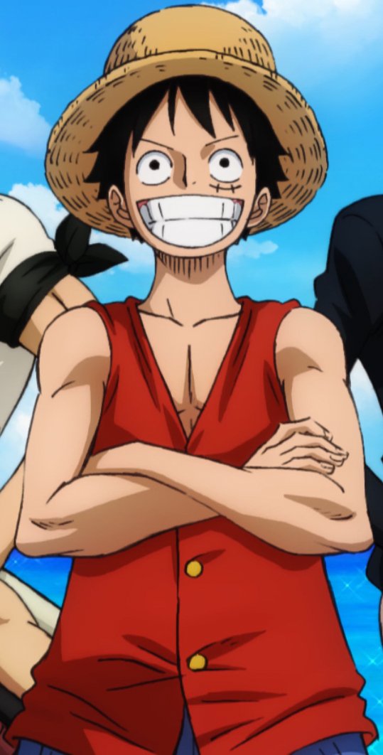 HornedCrusader's tweet photo. Hey guys, there’s this guy named Monkey D. Luffy who claims he’s going to be King of the Pirates. He seems to be made out of rubber, how did that happen? https://t.co/qSU5JMwHX4