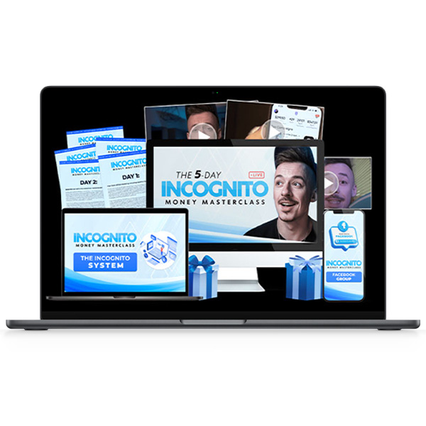 genicourses's tweet image. Unlock your financial superpowers with Erik Cagi&apos;s 5-Day Incognito Money Masterclass! 💼✨ Ready to master your money game? Join the ranks of savvy entrepreneurs. Click here genicourses.com/courses/erik-c… for all the juicy details! 💰🚀 #MoneyMasterclass #EntrepreneurLife #BusinessBoost