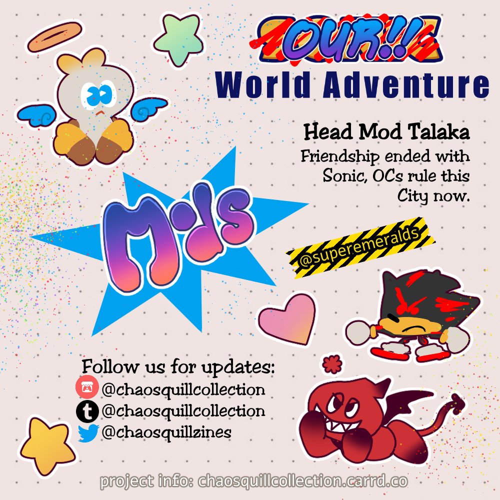 chaosquillzines's tweet photo. ✈️🌍We're taking off! 
Meet the mods behind this adventure. We're really excited to share what we'll find during this trip with you all!💎✨

INFO ℹ️ https://t.co/hJQDjGY59K https://t.co/PJh03P1qtj