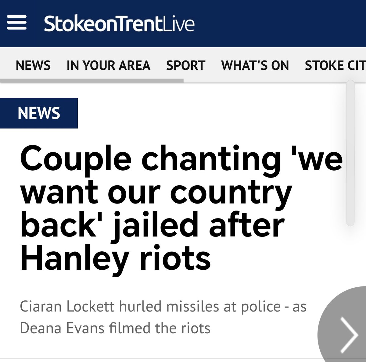 Well done <a href="/Sotlive/">StokeonTrentLive</a>. Your terrible, misleading headline (minus the sub) is now being used on Far Right and Reform UK Telegram groups to stoke the fire under their 'two-tier' policing narrative.