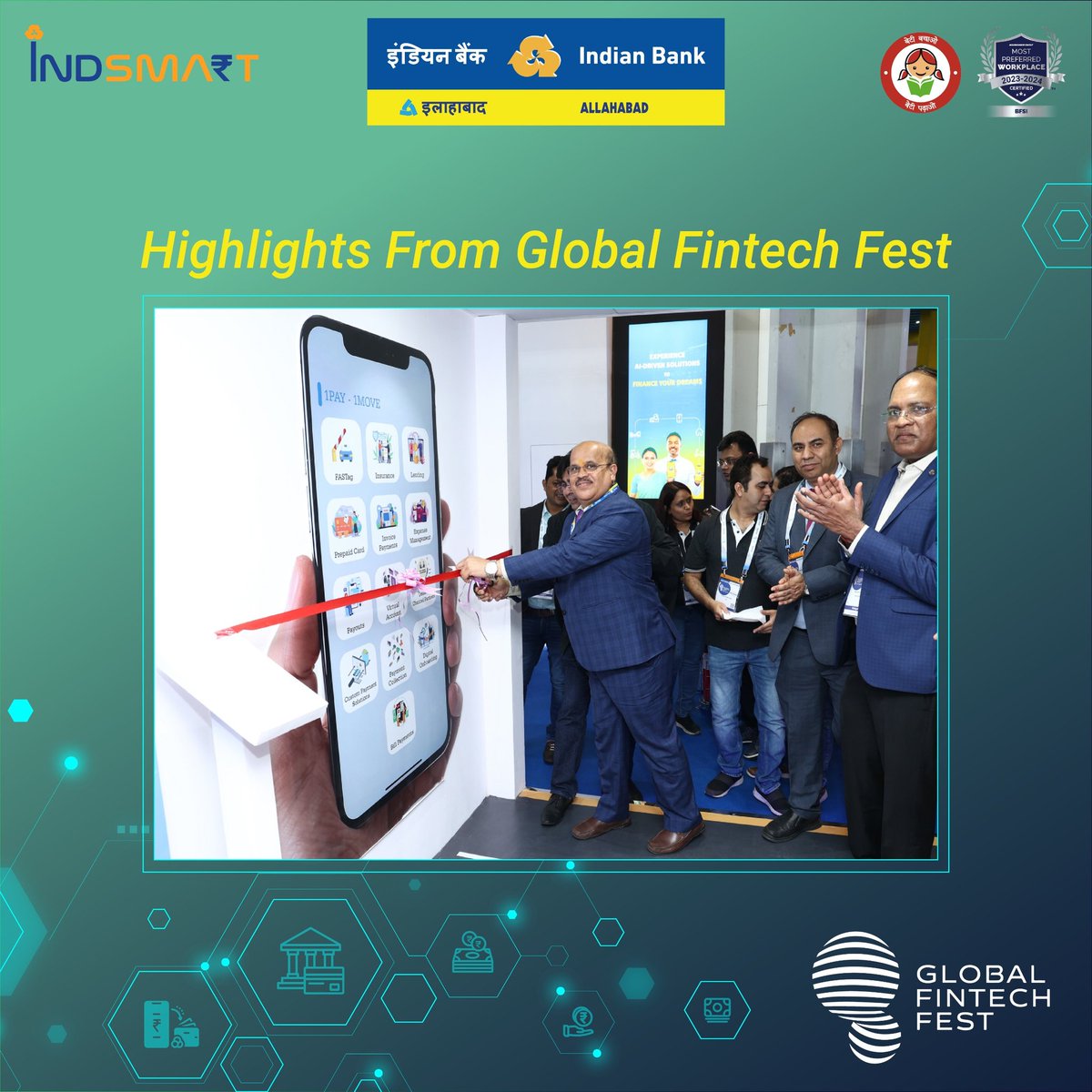 MyIndianBank's tweet photo. Take a look at Indian Bank's future ready offerings at the Global Fintech Fest 2024! Experience cutting-edge Fintech products and explore the latest trends and technologies that are revolutionizing the financial world!

#IndianBank #GlobalFintechFest2024
#GFF2024 #GFF https://t.co/ERGWswHI8h