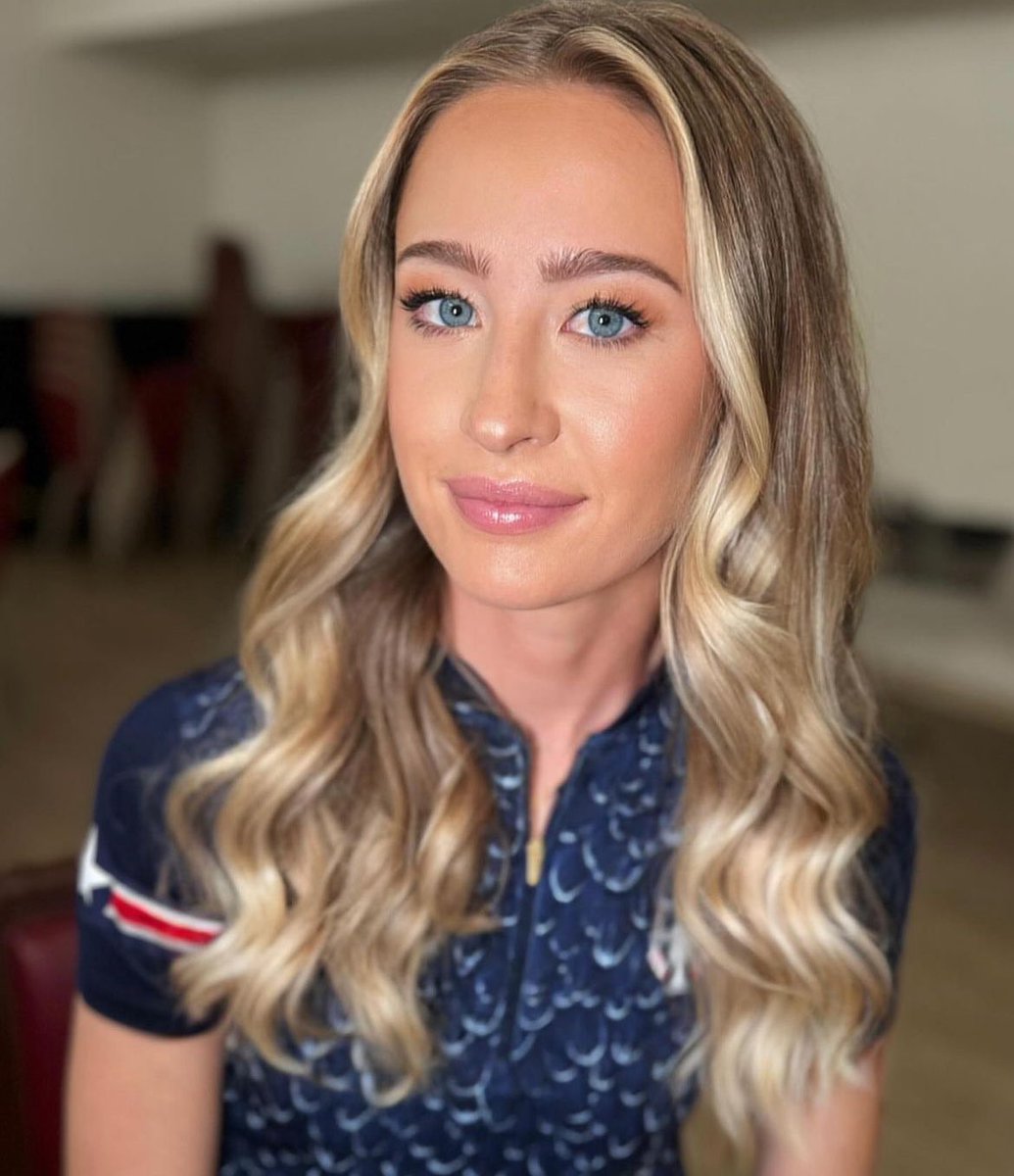 NellyLegion's tweet photo. 🦁🇺🇸Face card on point, just like her world ranking @NellyKorda. 

Solheim Cup 🔜 

📸@bridesbykellyanne_co| Instagram https://t.co/EOtAtFcoQC