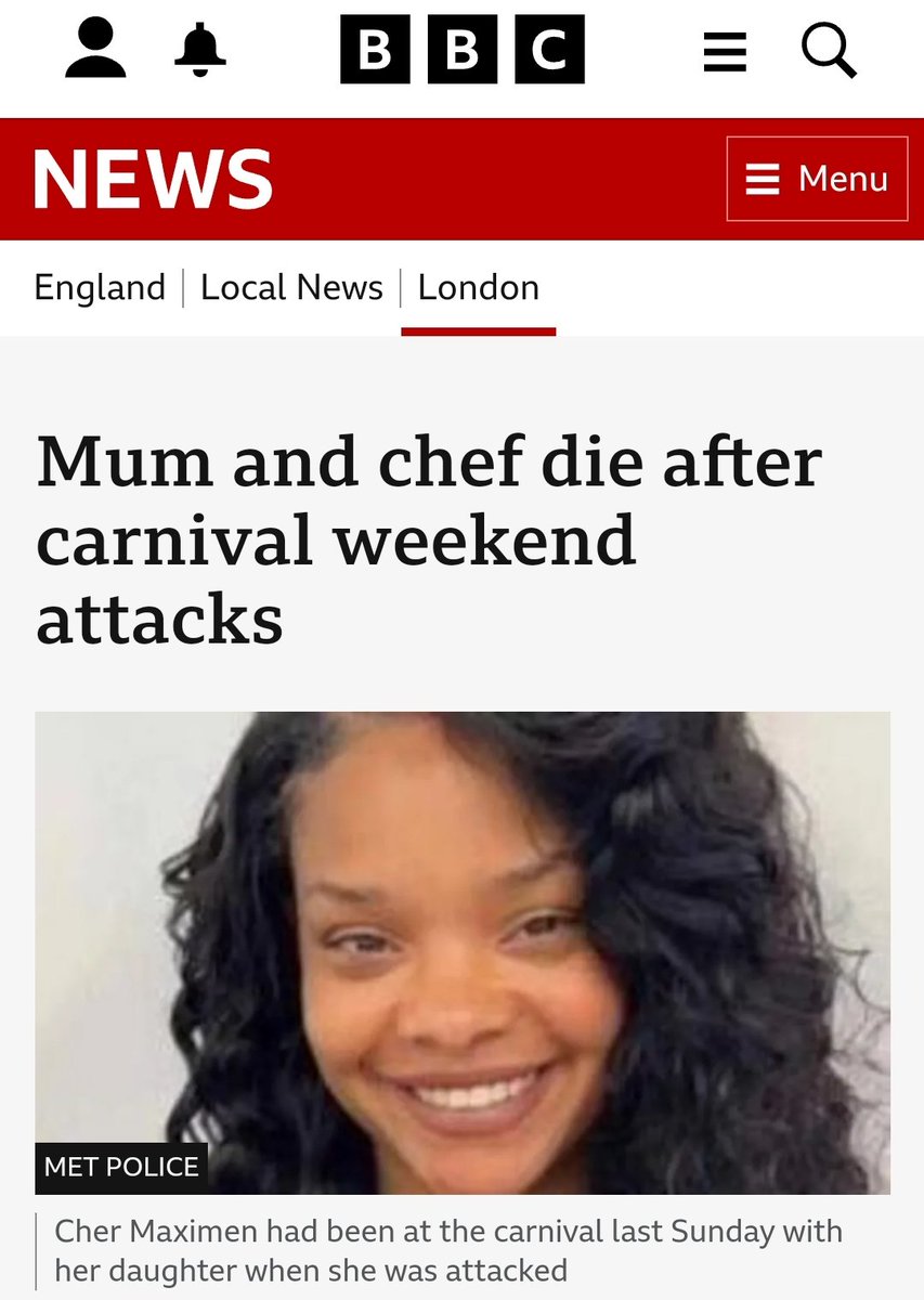 The Notting Hill Carnival killed more people in 1 day than Britain's far-right have killed in the past 8yrs.

I'm sure Starmer's speech condemning it &amp; accusing Elon Musk &amp; social media of enabling the mortal threat it represents to public safety is about to start any minute now.