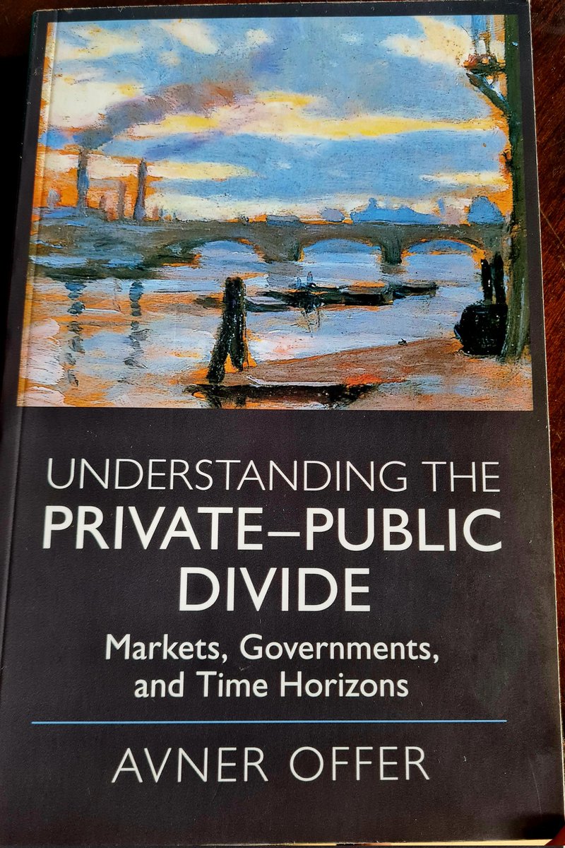 Albert Solé (@sole_alb) on Twitter photo I totally recommend Avner Offer's "Understanding the Private-Public Divide," which reflects on the limits of private sector and competition, the impact of corruption, and how governments must look after the long-terms interests of the public. Cc <a href="/XavierFerras/">Xavier Ferràs</a> I totally recommend Avner Offer's "Understanding the Private-Public Divide," which reflects on the limits of private sector and competition, the impact of corruption, and how governments must look after the long-terms interests of the public. Cc <a href="/XavierFerras/">Xavier Ferràs</a>