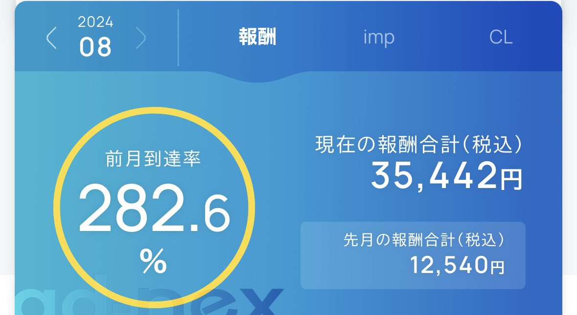アダアフィ始めて約3ヶ月、今月は88万でした❣️

いろんなアカウントがダメになったので、来月は立て直しの月にします、、🥺