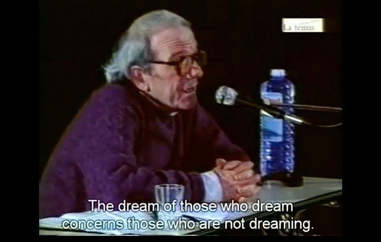 algaraabia's tweet image. Deleuze y los sueños