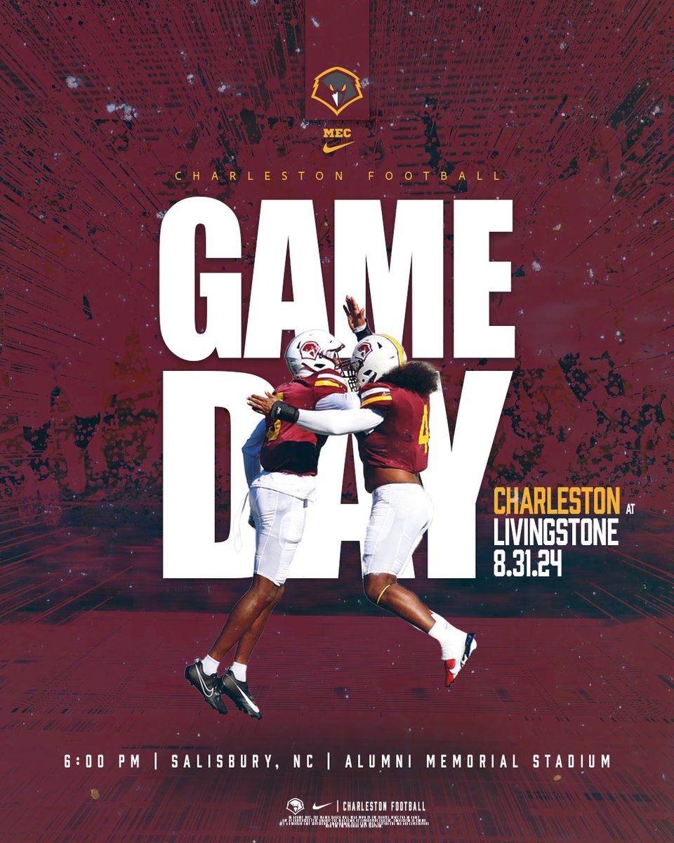 IT’S FINALLY HERE 🎉

Charleston squares off with Livingstone in the first battle of the 2024 campaign 💪

#WingsUp