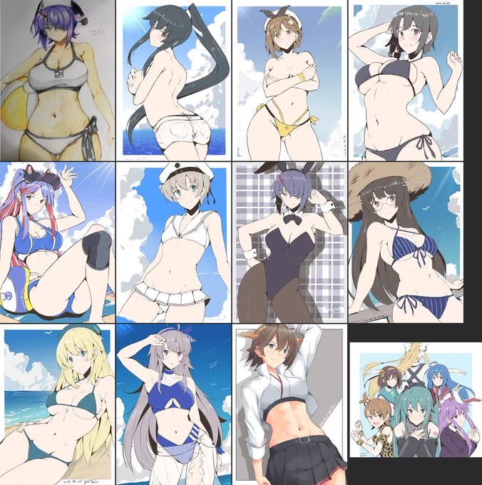 先月よりたくさん描けた
#今月描いた絵を晒そう 