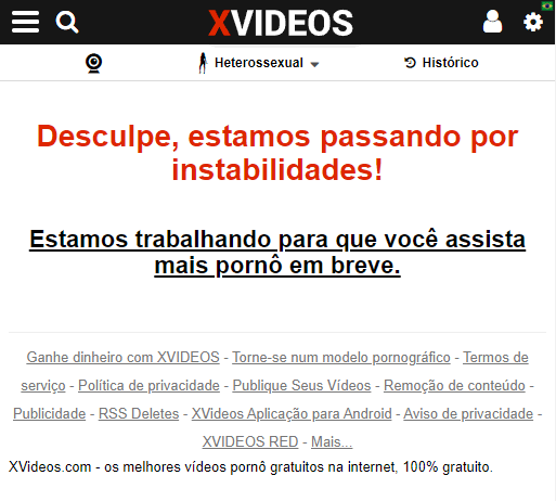 Derrubaram o X errado!!! Kkkk