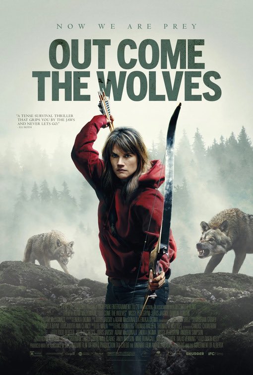 rangerjayfilm's tweet image. #OutCometheWolves might be Adam MacDonald’s best… a vicious survival film without an ounce of fat on it…reminded me a bit of Shawn Linden’s HUNTER HUNTER… just as brutal and uncompromising as BACKCOUNTRY with wolves instead of bears… this is a fucking MOVIE… wow… now on VOD