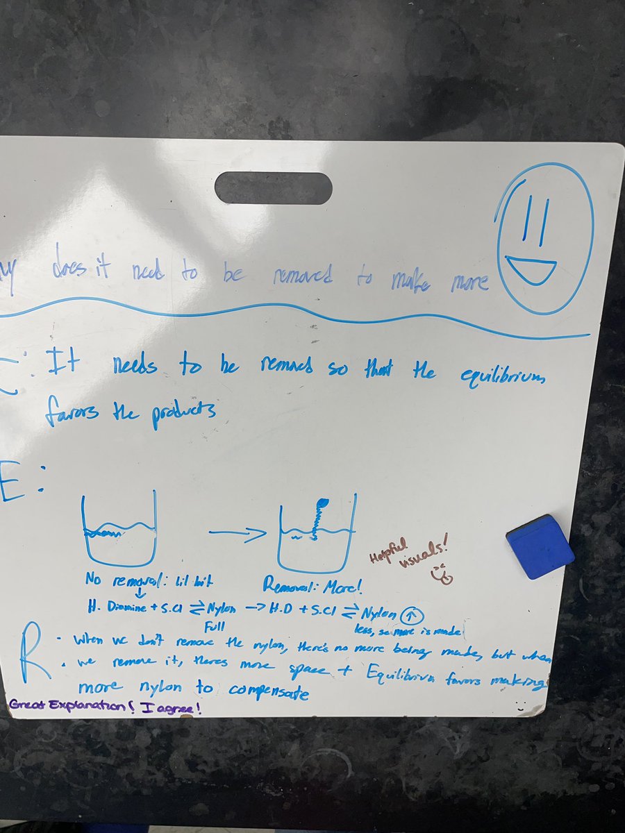Made nylon and activating some prior knowledge of structures and reactions in organic!