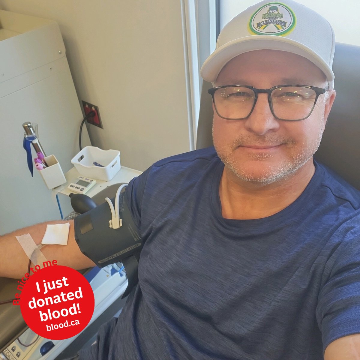 Just in case there are some Bomber fans in town this weekend that need blood. They will be leaving bleeding a little GREEN! #labourdayclassic #riders #itsinyoutogive