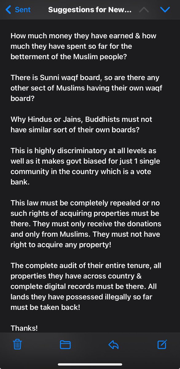 itsmittalHim's tweet image. I have submitted my response!

#RepealWaqfAct