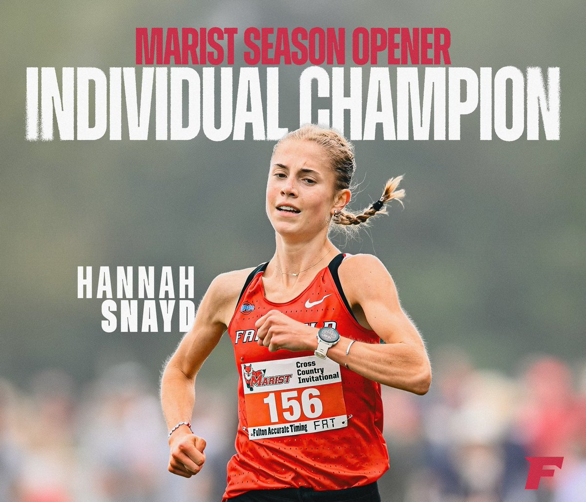 Hannah Snayd wins the Marist Season Opener!

🤘🏃‍♀️