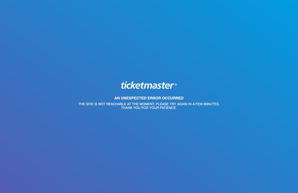 selswood's tweet photo. @ticketmaster @TicketmasterCS really? https://t.co/WyIzXX0cLo