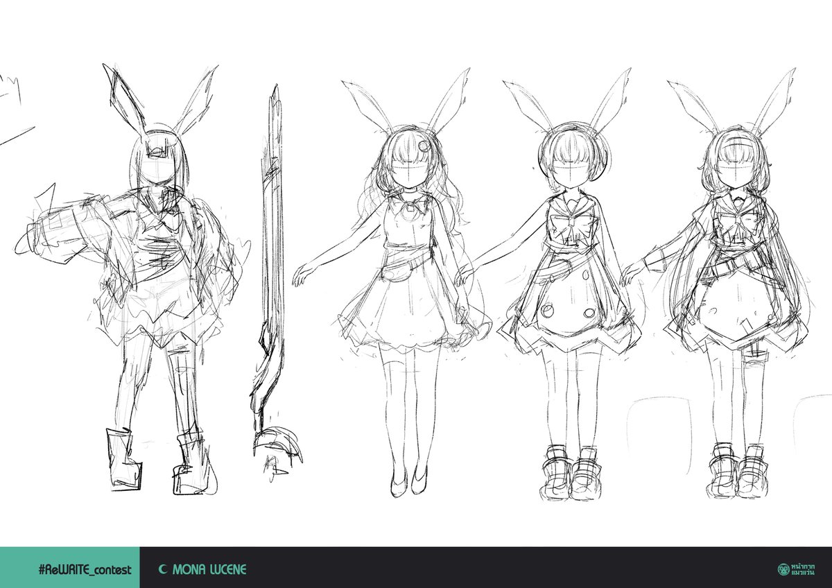 KetoDora's tweet image. รวมภาพคอนเซ็ปก่อนจะออกเป็นงานประกวดชุดใน #ReWRITE_contest  ครับ! 
-
คือวาดมาหลายชุดมาก แอบเสียดายเลยเอามาโพสต์ไว้ครับ 555+

 #Lunelust