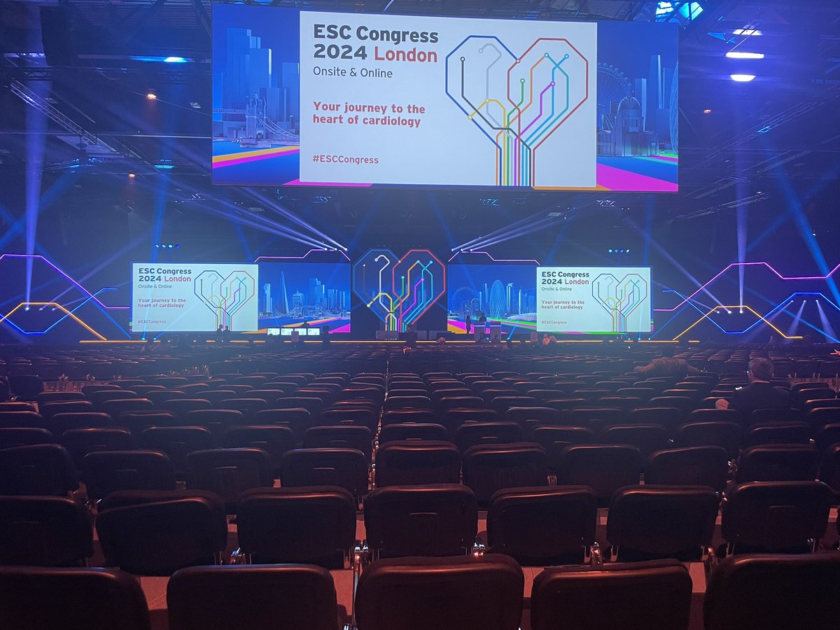 Looking forward to presenting Tight K today at #ESCCongress. Join us in Hotline 4, starting at 1615 #TIGHTK