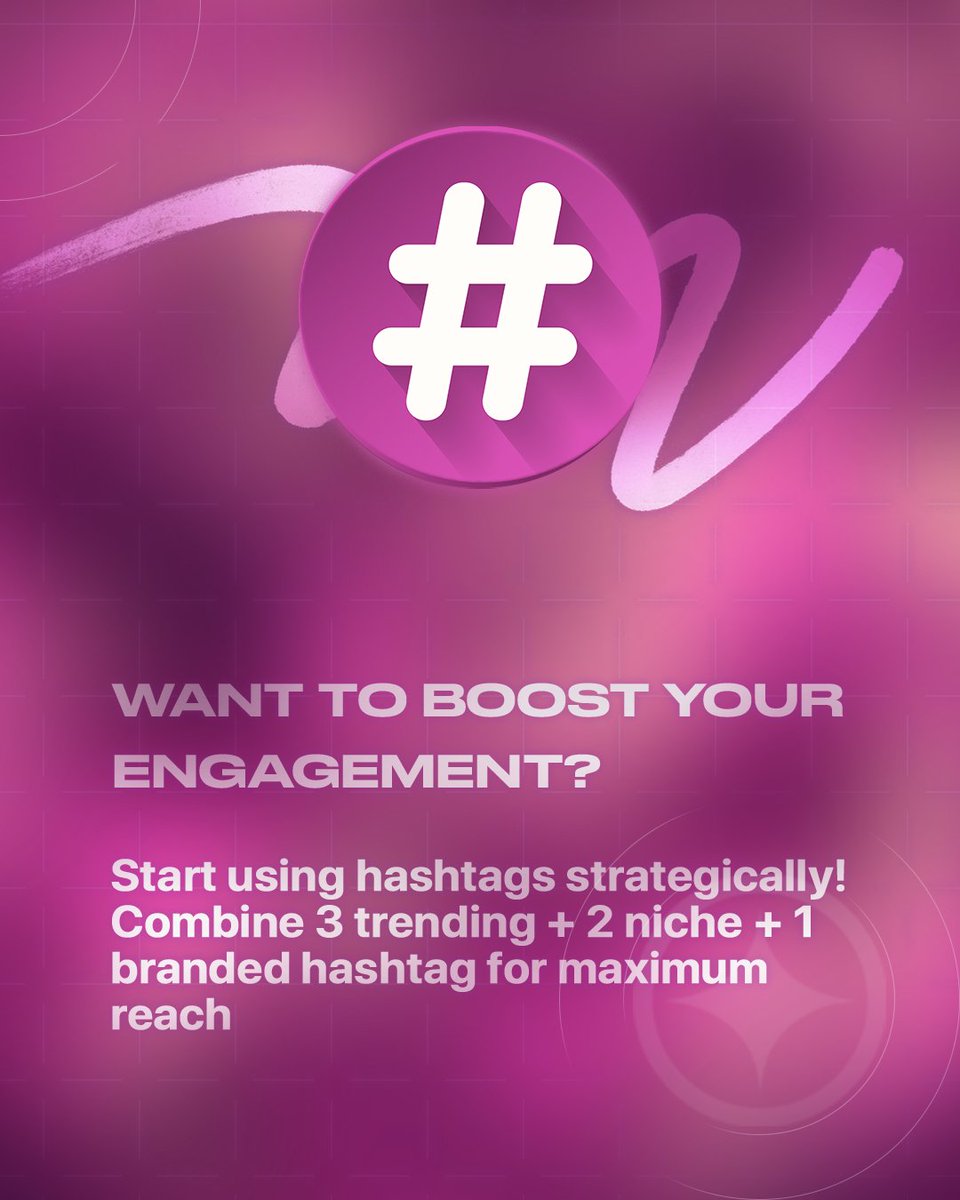 nebula_ai_co's tweet photo. Unlock the power of hashtags! 🚀 Learn to use them strategically and watch your engagement soar. #SocialMediaGrowth #HashtagStrategy #ContentCreation #DigitalMarketingTips #BrandVisibility #InstaSuccess #OnlineBranding #MarketingExpert #ContentStrategy #NebulaDesignAgency https://t.co/JYmcNrA8Z3