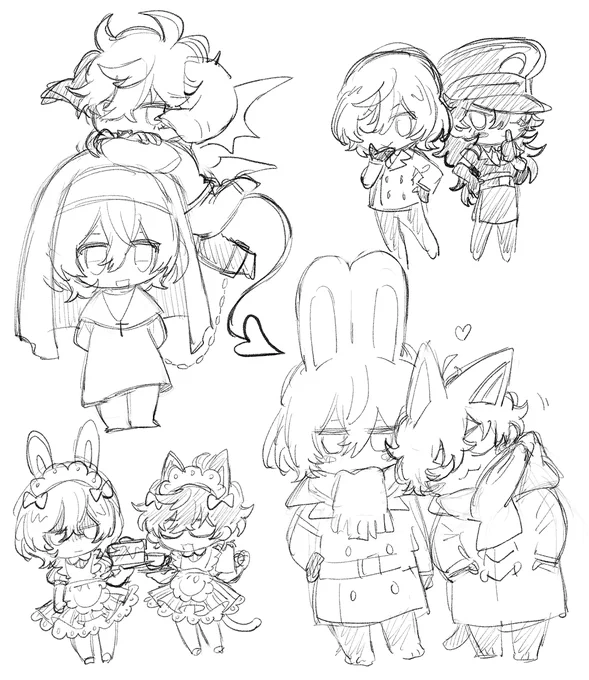 なんかつくりたいな～の落書き🥞☕ 