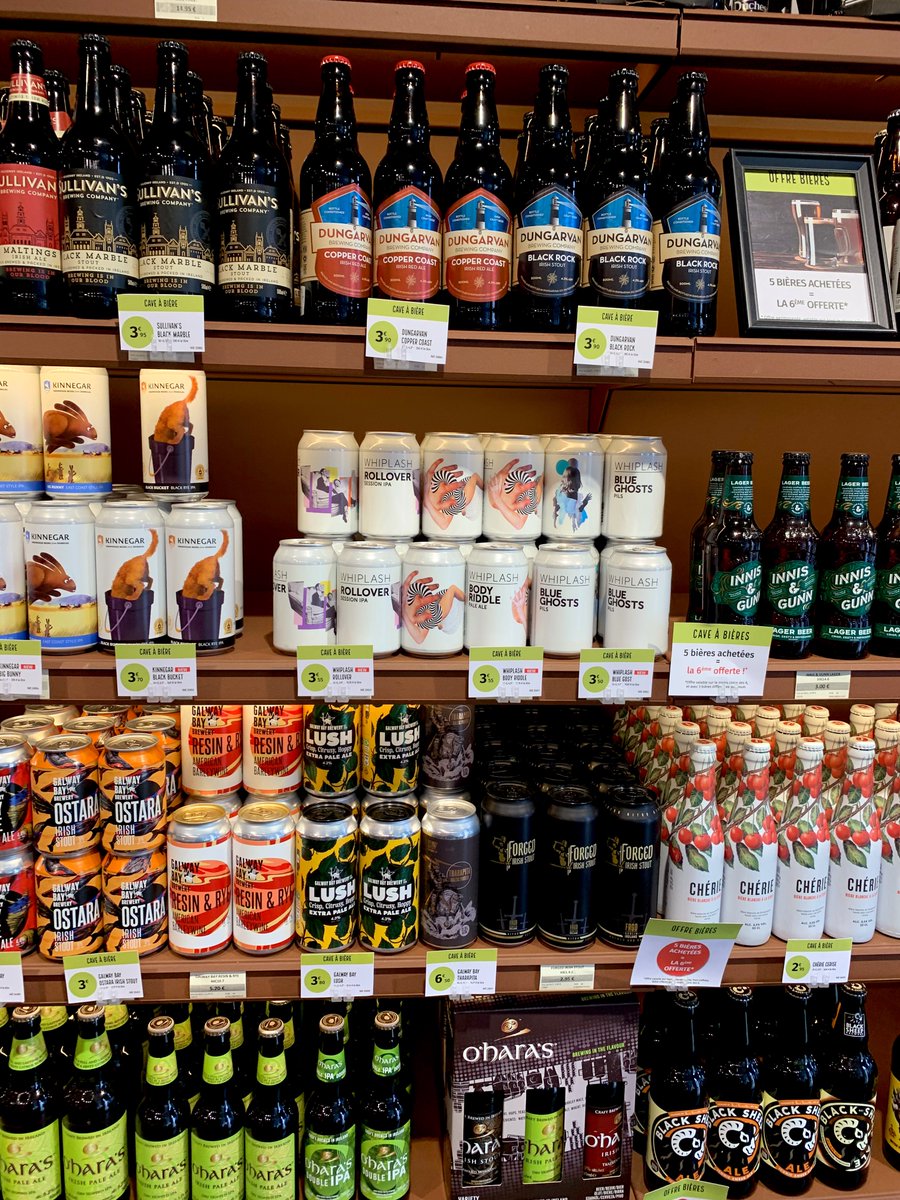 bartlebeer's tweet photo. Bien que les Bretons brassent pal mal ils-mêmes on est heureux de heurter sur un « Comptoir Irlandais » offrant des saveurs liquides foncées pour accompagner les coquillages comme alternative des plus traditionnels accompagnements 🥂de la Loire.🇮🇪🇫🇷
#Gallozythopia #Eirozythopia https://t.co/nCb6HVESA4