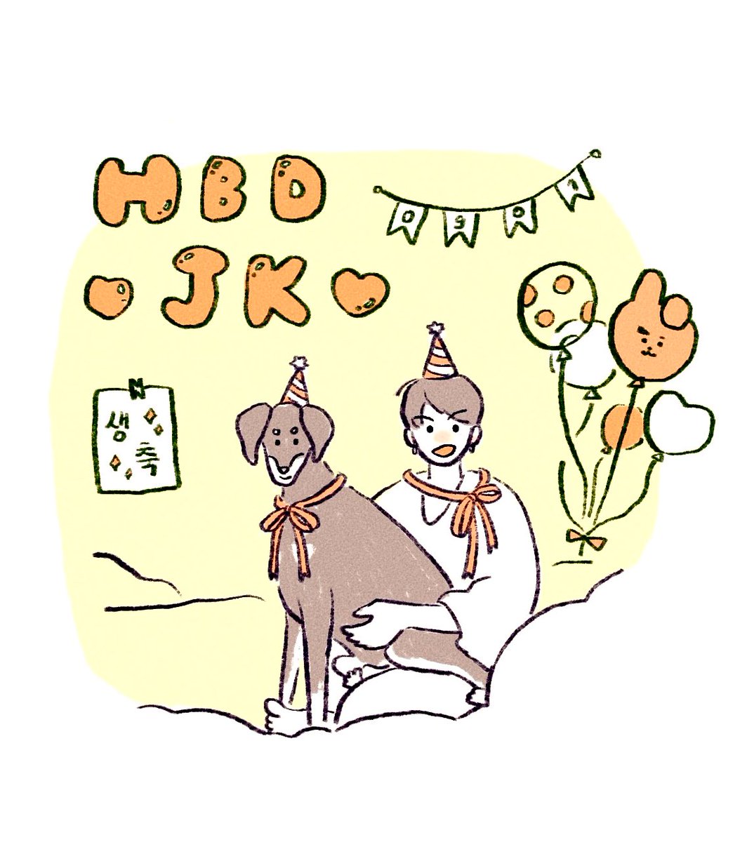HAPPY JK DAY~♡

#HAPPYJKDAY 
#HappyBirthdayJungkook
#HappyJungkookDay 
#btsfanart
