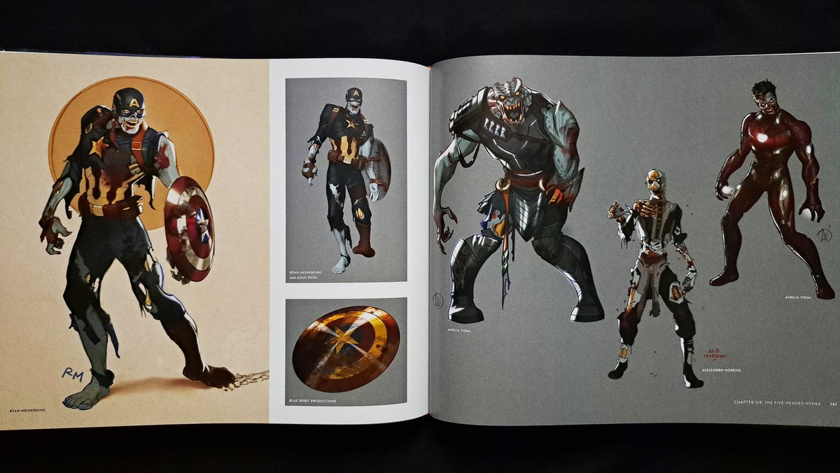 The Art of Marvel Studios’ What If...?
'What If... Zombies?!' character art by <a href="/MeinerdingArt/">Ryan Meinerding</a>, <a href="/AmeVidal/">Amelia Vidal</a>, <a href="/AlejandroxArt/">Alejandro Moreno</a>, Adam Ross &amp; <a href="/BlueSpiritProd/">Blue Spirit</a>!
YouTube preview - t.ly/txIHB
#artbook #WhatIf #marvelzombies
