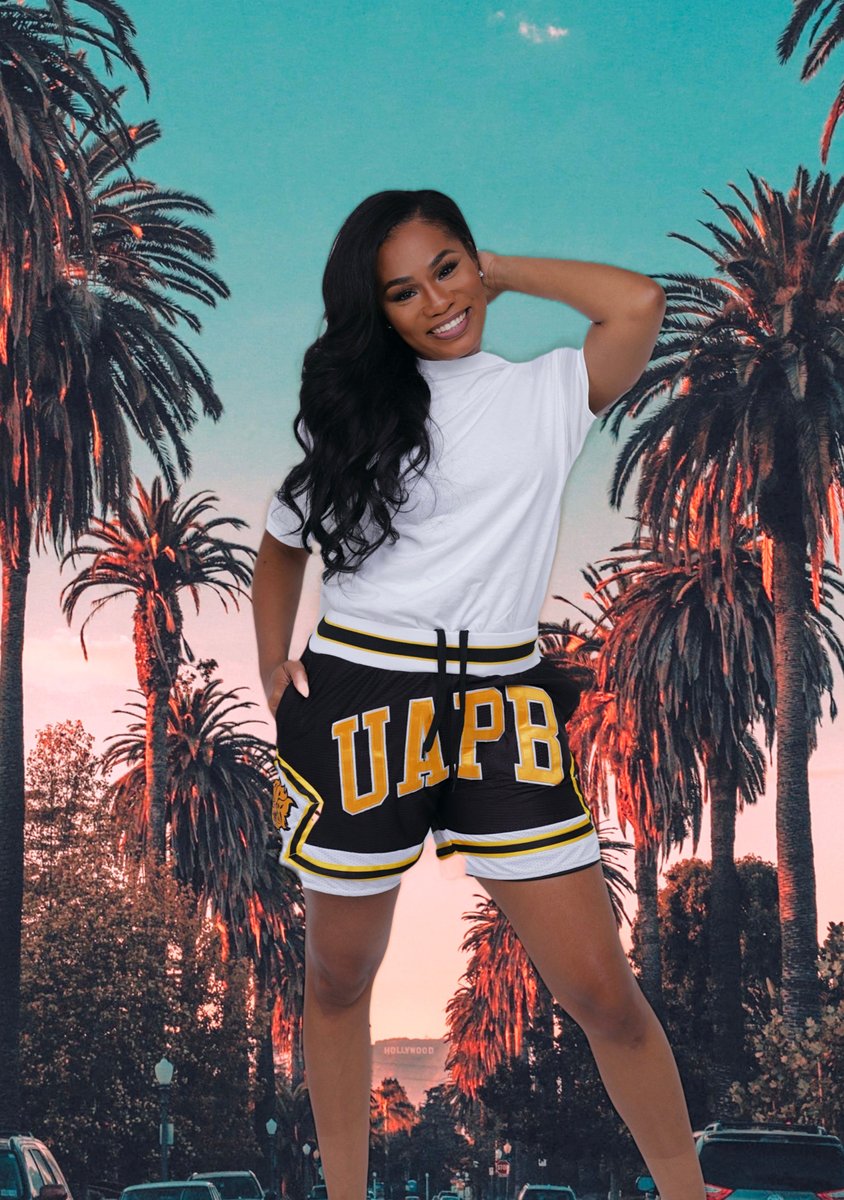 ALCollection's tweet photo. Check out our #ALCollectionUAPB Shorts (Ladies) at https://t.co/U8zQcQxtRo
#LionsRoar #GoldenLions #HBCUPride https://t.co/Cpn3VZf7U6