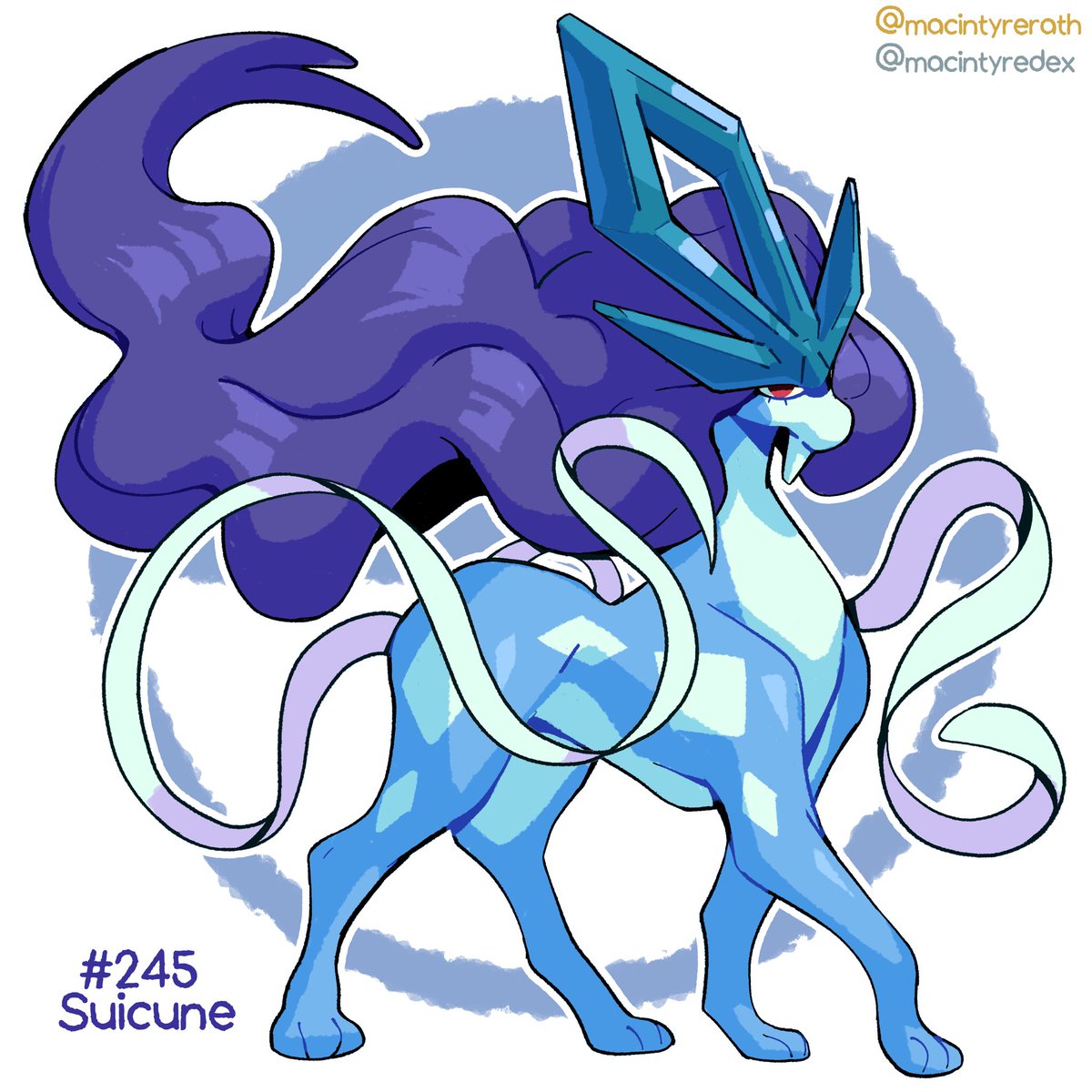 MacintyreDex's tweet photo. New Pokédex entry added!

No.245 Suicune https://t.co/Ny8QGhauV9