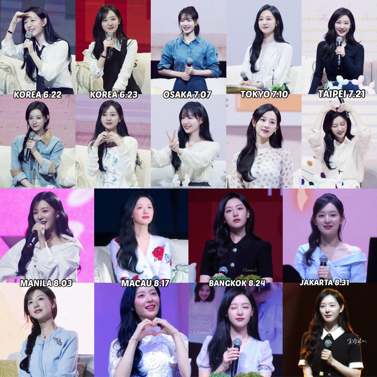 <Be My One> in
Seoul
Osaka
Tokyo
Taipei
Manila
Macau
Bangkok
Jakarta

2024.6.22 ~ 2024.8.31

지원언니 첫 아시아투어 정말 수고했어요 ❤️