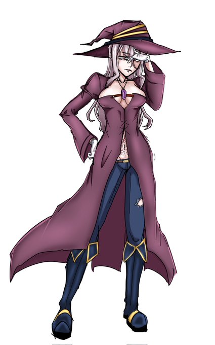 【オリキャラ】
五千歳のババ…もといお姉さま魔女
名前は「手を引くローゼマリィ」。 