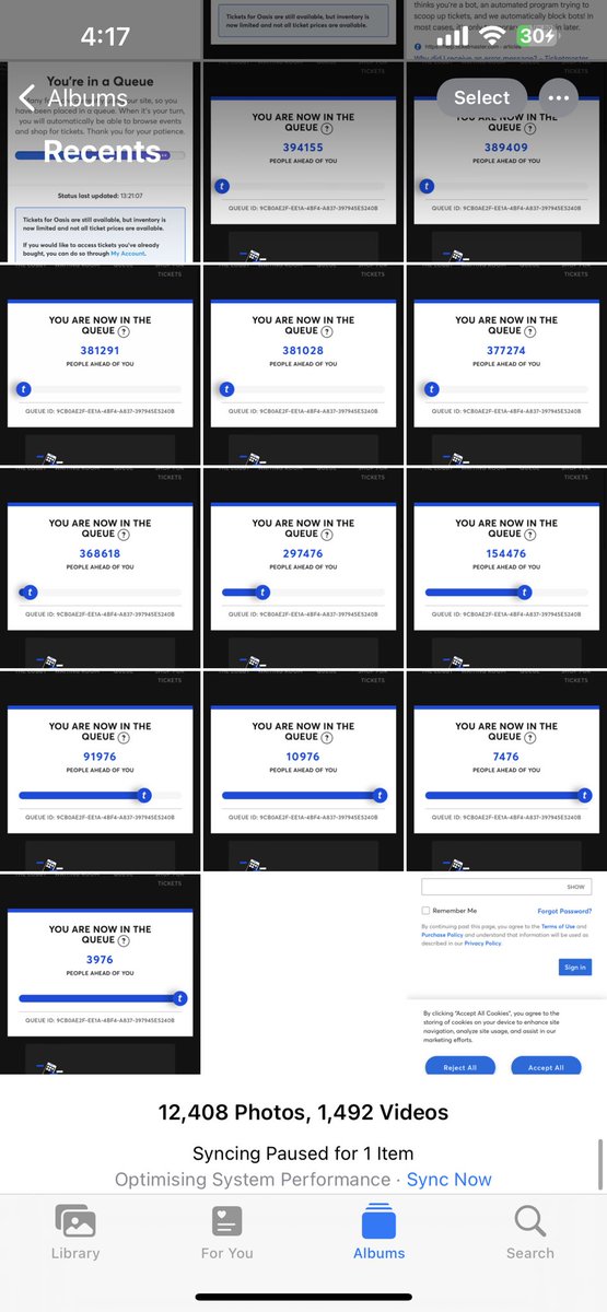 Lilproctor_'s tweet image. 7 long hours of waiting just to be logged out at the last second, thanks @TicketmasterUK kids r crying 🙃🙃🙃