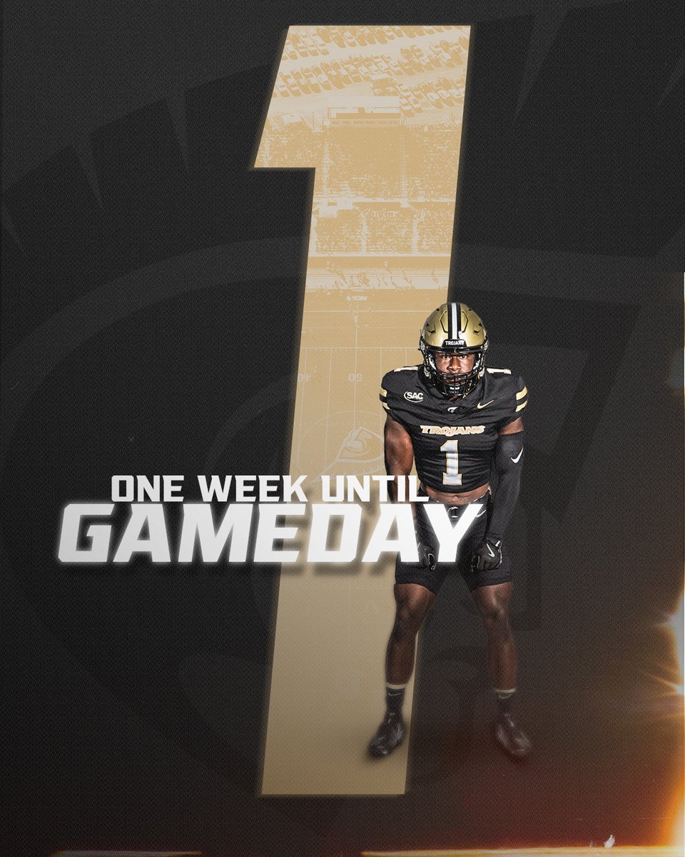 One. Week. Til. GAMEDAY!

#TeamOne
