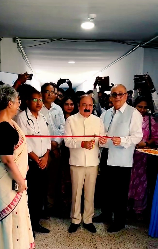IGGI_Amethi's tweet photo. "Proud moment for us! We inaugurated the Oncology Department at Sanjay Gandhi Hospital, marking a significant milestone in our journey to provide quality healthcare. Honoured to have Shri @KLSharmaINC, Lok Sabha MP, as our chief guest. Enhancing cancer care for our community! https://t.co/Q3ivYy1lhC