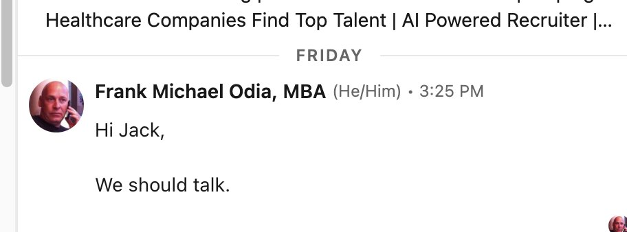 sameeism's tweet image. cold DMs be like