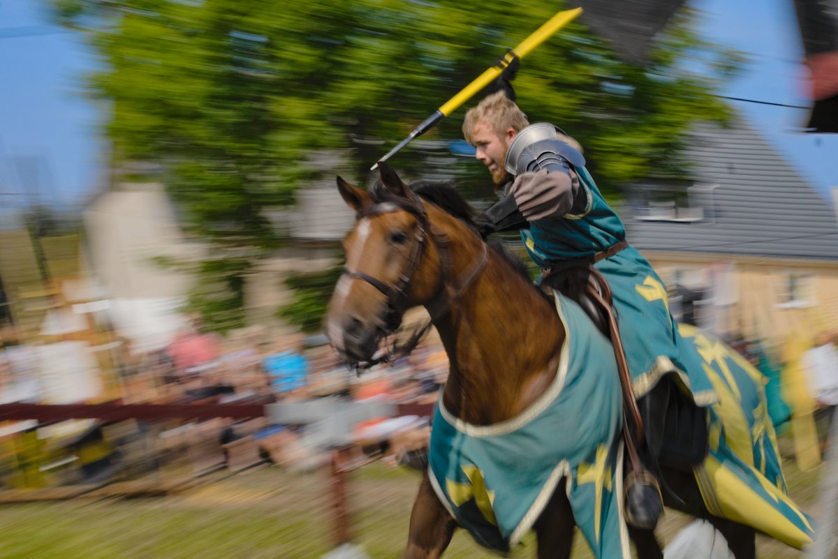 iamin986's tweet photo. Fierce and unyielding, the warrior charges forward, lance poised to strike, as they prepare to bring down their quarry in a thrilling display of power and tradition.
#Schloss #Pfaffroda https://t.co/xqjMEFG9YE