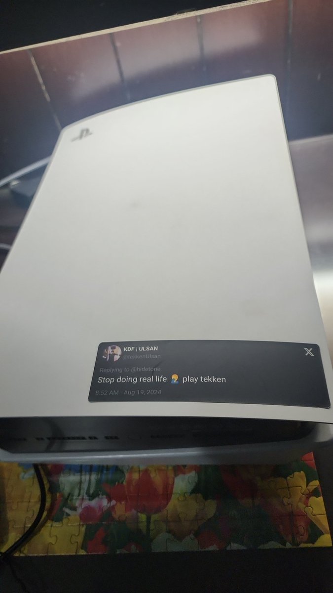 revstic's tweet photo. Words to live by fr fr @tekkenUlsan
Thanks for the sticker @alreesta !! https://t.co/oGJEOVPtnI