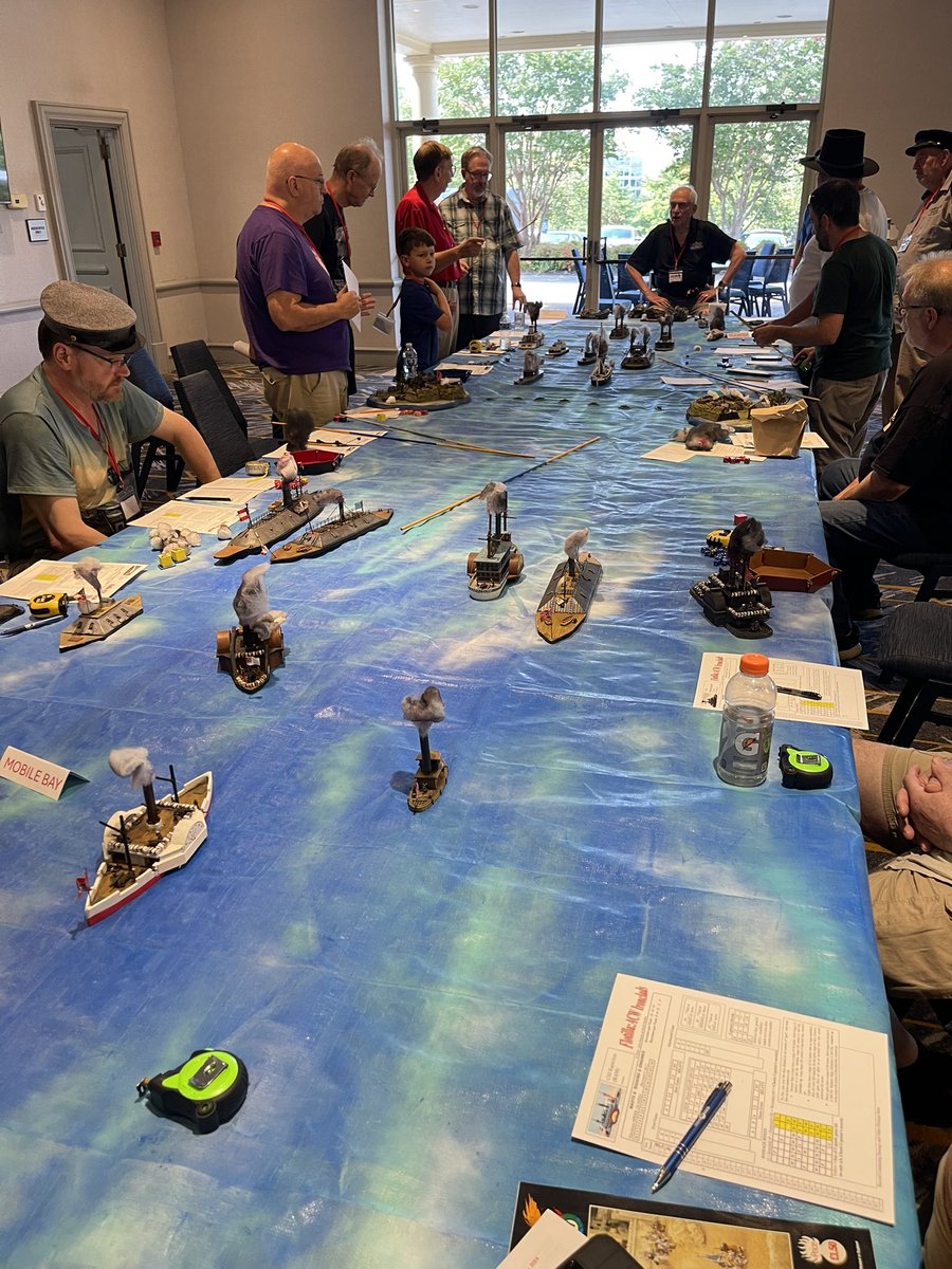 “Best of Show” at Nashcon! Ironclads on a 20’ table! 

youtu.be/6-kXHU-T77I?si…