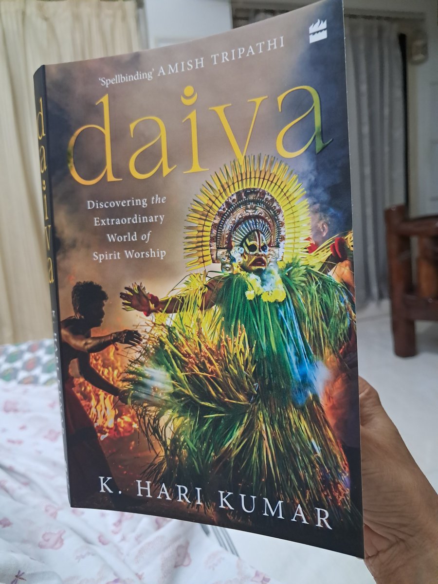 xwets's tweet photo. @TheHariKumar @HarperCollinsIN @jilpanz @rdixit76 Hey Hari.

Super exited. I just got my hands on *Daiva*. Cannot wait to read it. I already know I will love it. 🫶🏻😍 https://t.co/oaWfw5wTX1