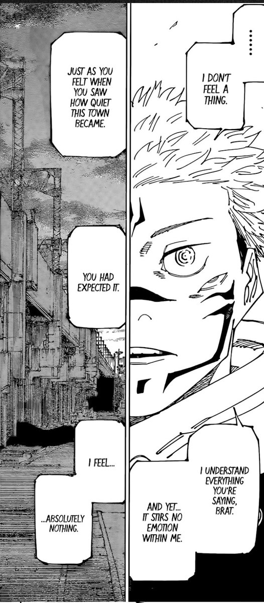 This is basically me with Sukuna's conclusion as it is currently tbh
