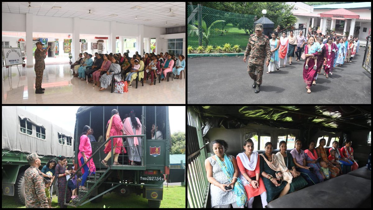 AN_Command's tweet photo. All four components of #ANC actively joined #ExTatpar on 30 Aug, a state-level #HADR drill of the #ANI. #ArmyComponent mobilized relief columns, set up camps, and conducted evacuation drills with families and school children.
#TogetherWeAreStronger #NationBuilding https://t.co/wQmcn0ZLO9